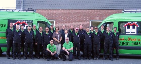 Team der Dachdeckerei Heiko Muuss GmbH